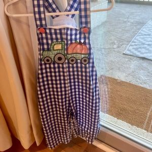 Lil Cactus fall overalls